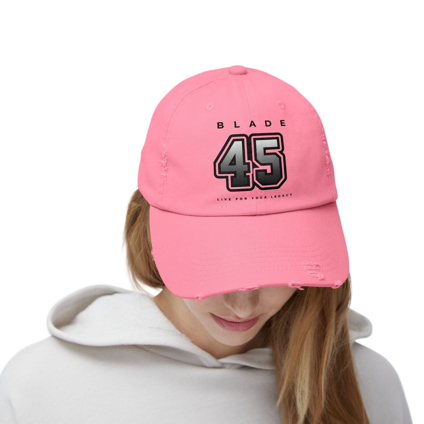 Blade 45 Trendy Unisex Distressed Hat/Cap