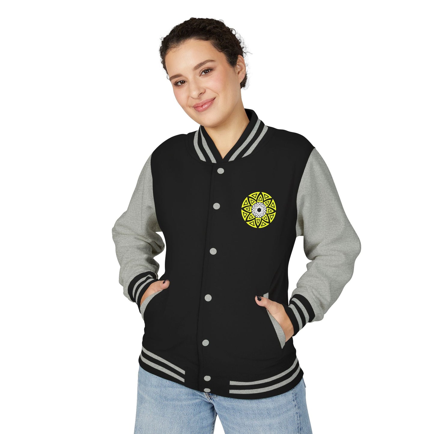 Blade 45 Golden Yellow/White Letterman Jacket