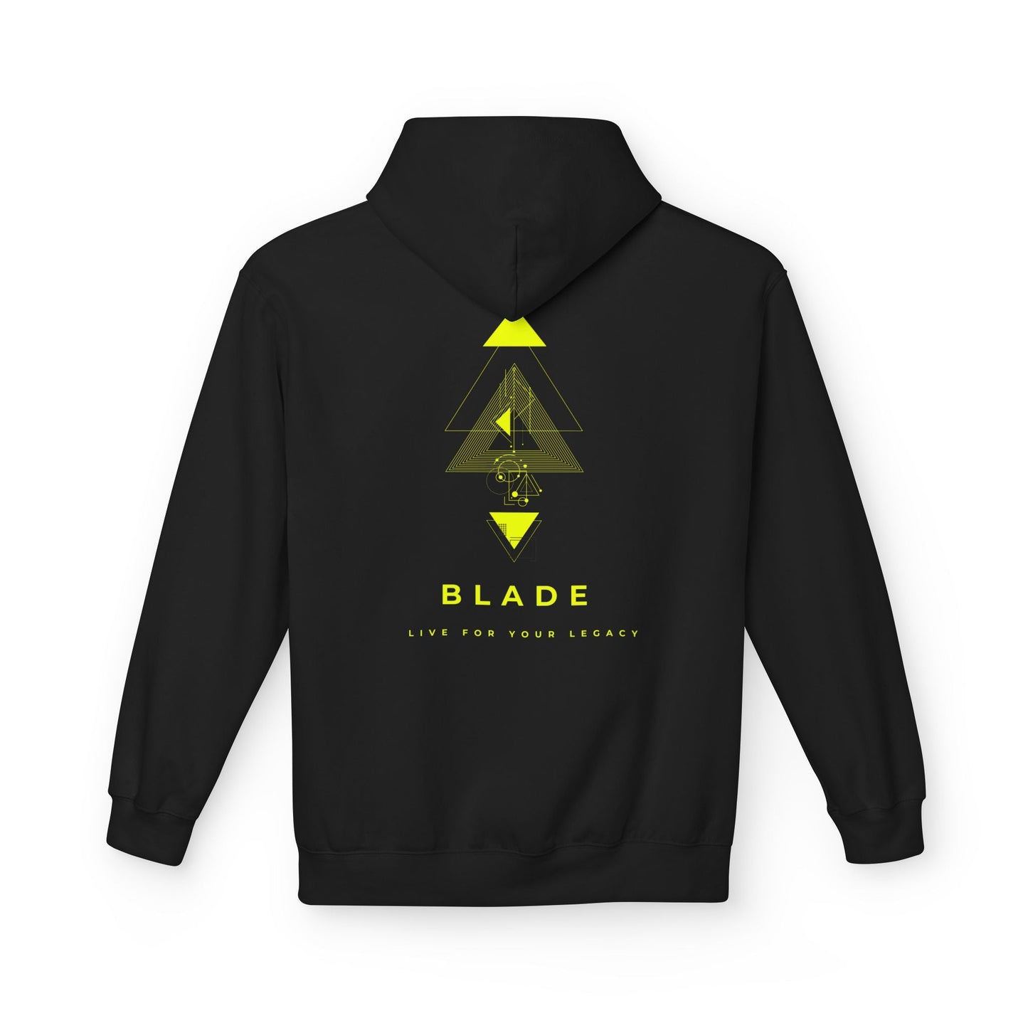 Geometric Odyssey Version 3 Neon Green TX Hoodie