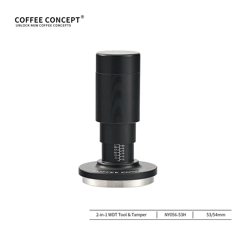 Best 2-in-1 Espresso Tamper Set - WDT Tool & Constant Force Tamper Puck Prep Under $29