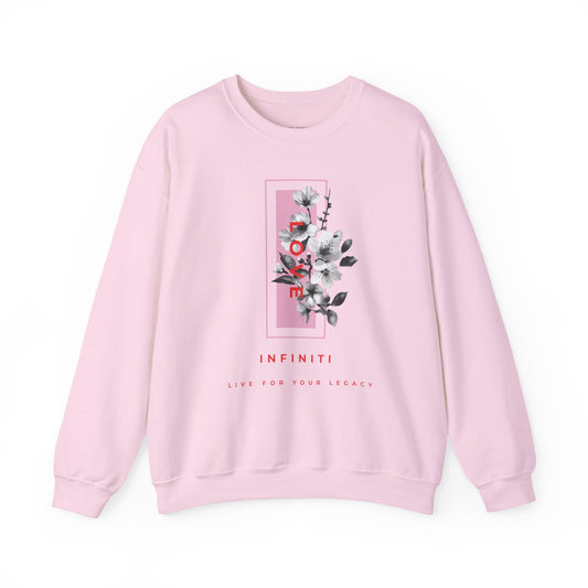 Bloom Bae Red/Pink Floral Love, Infiniti Sweater