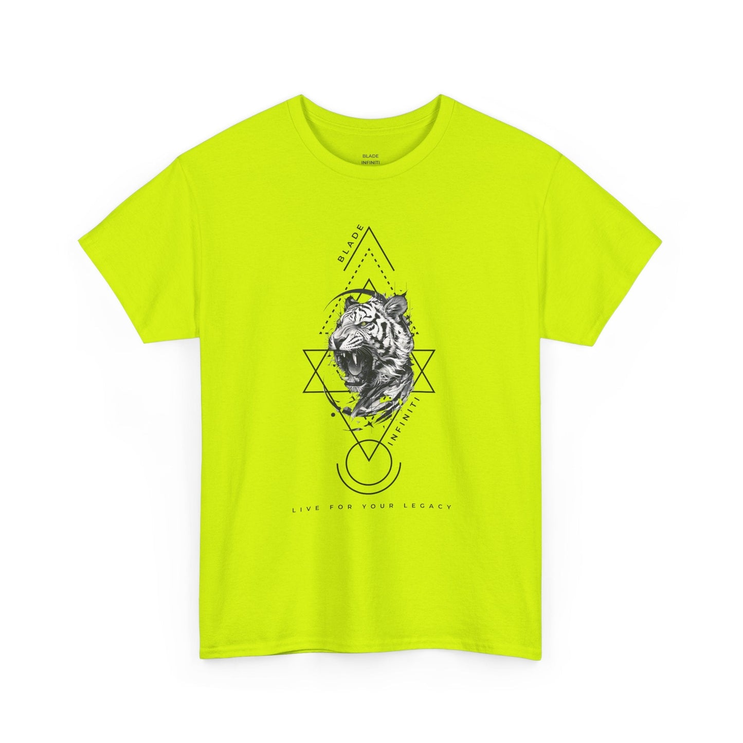 Geometric King Black TX Tiger T-Shirt