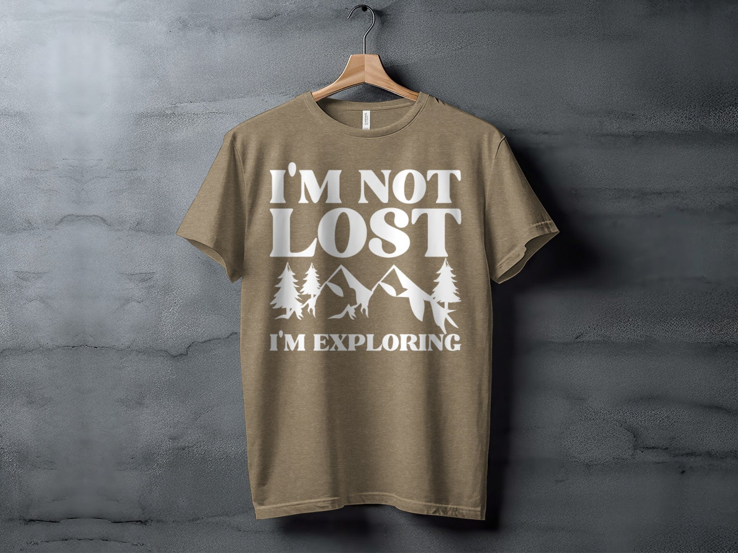 I Am Not Lost I Am Exploring Outdoors Nature T-Shirt