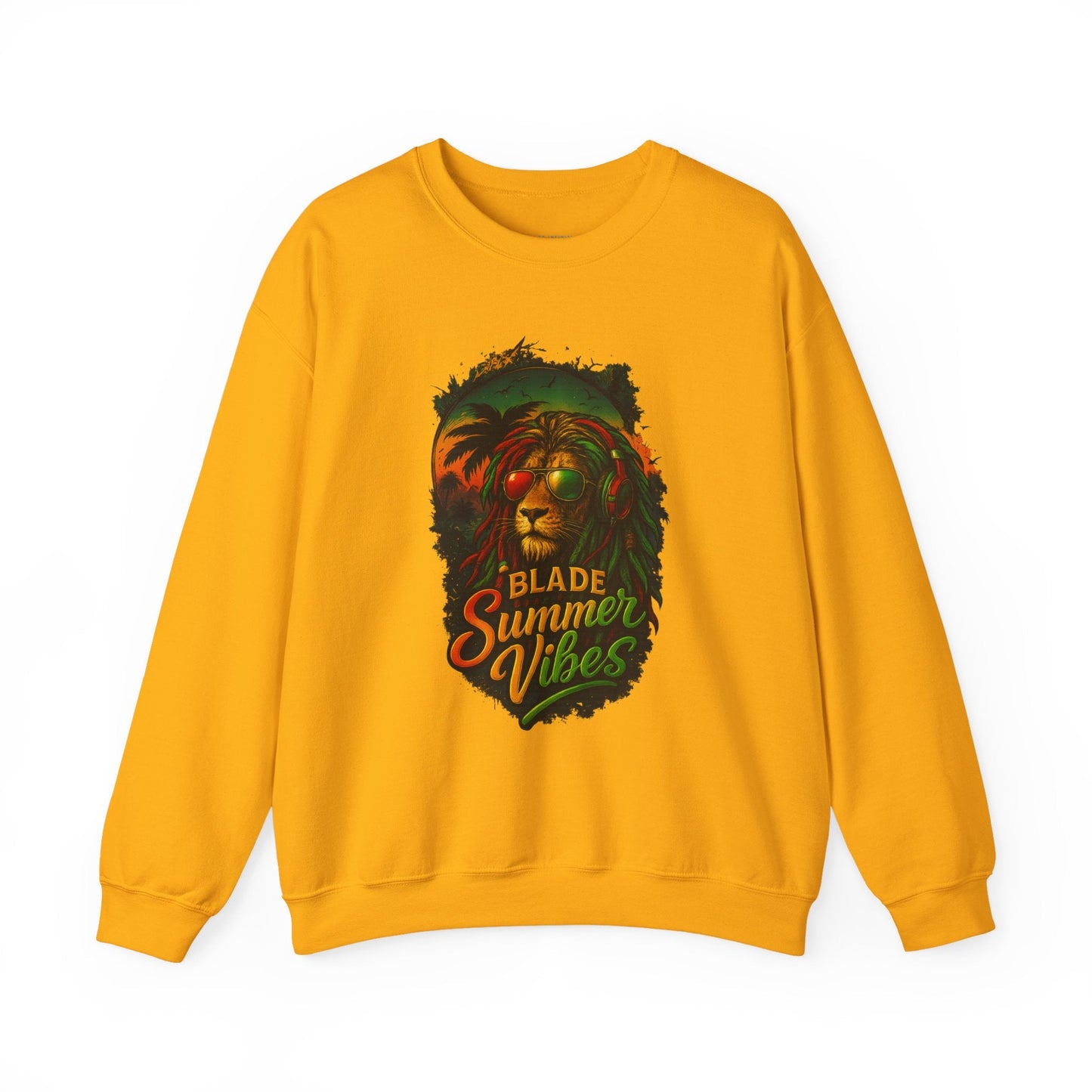 Rasta Lion Unisex Crewneck Sweater