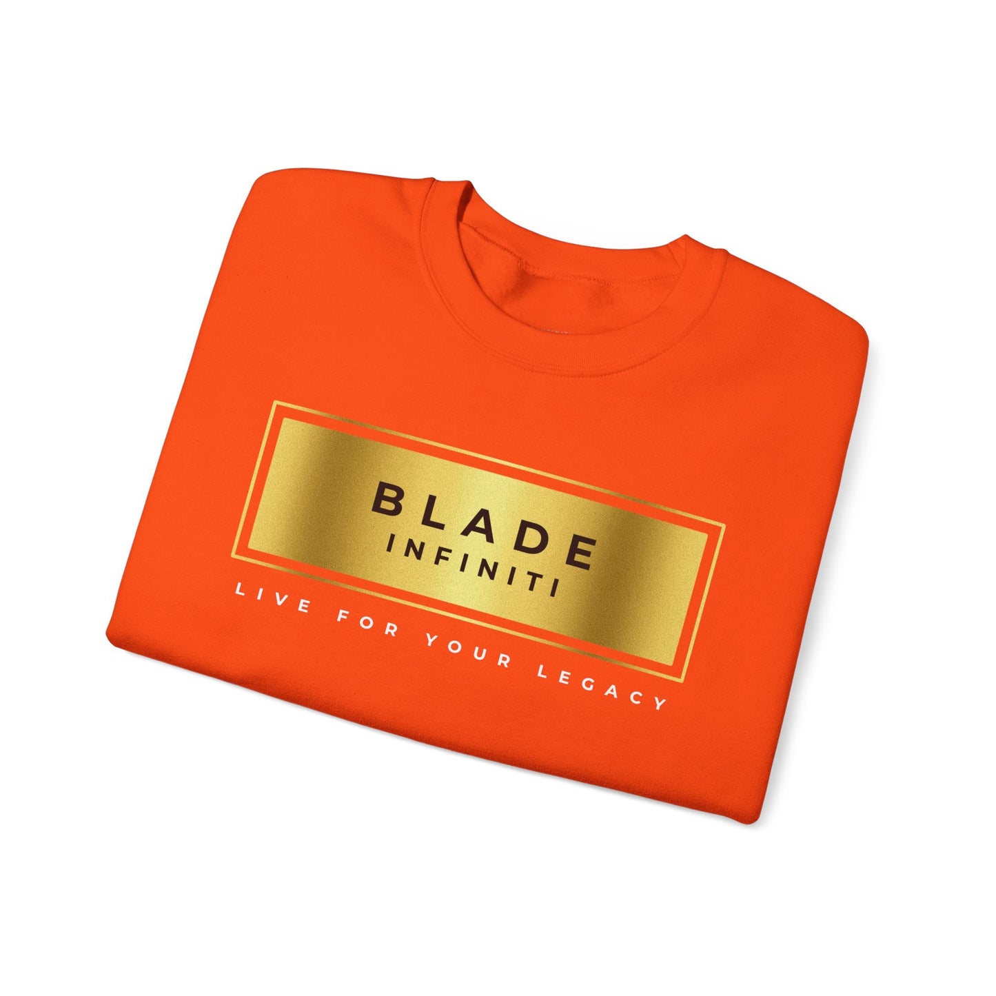 Legacy Essential Gold Unisex Crewneck Sweater