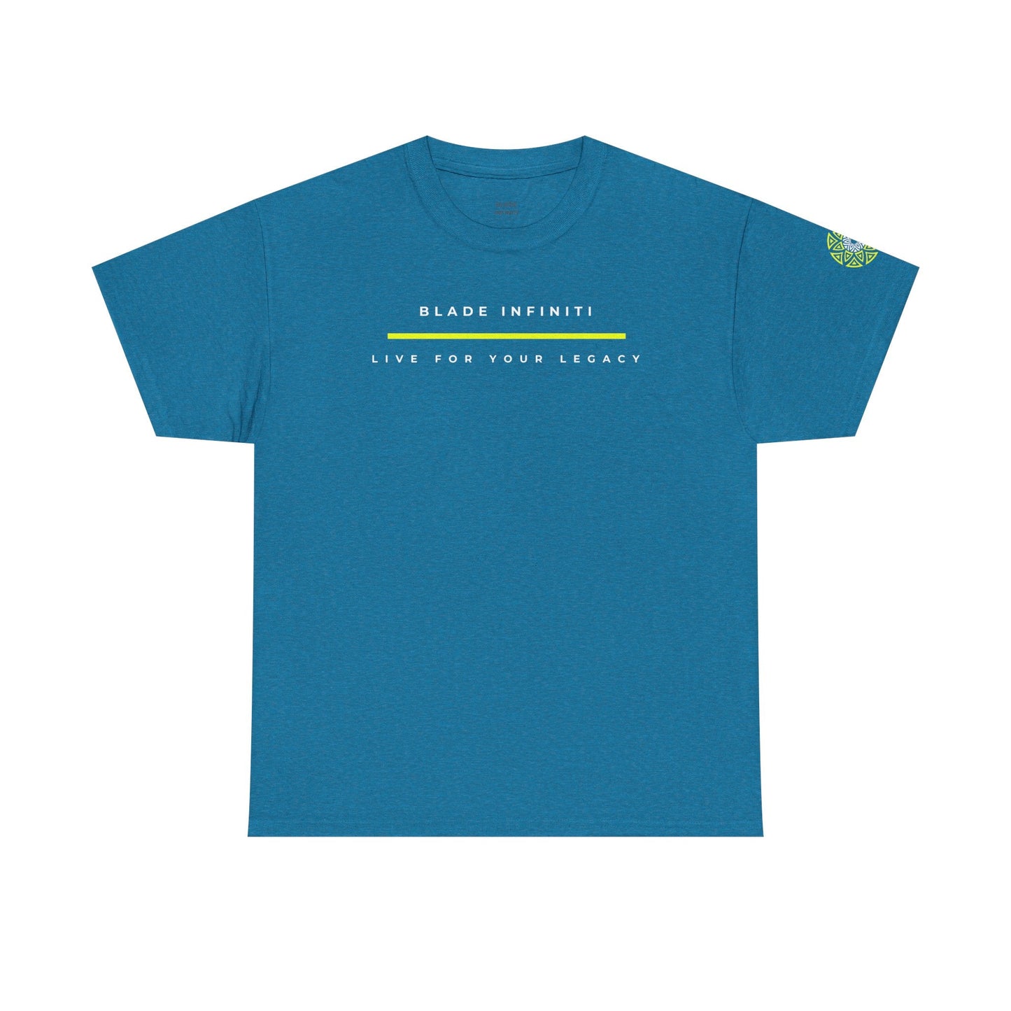 Geometric King Version 2 Neon Green Tiger Back T-Shirt