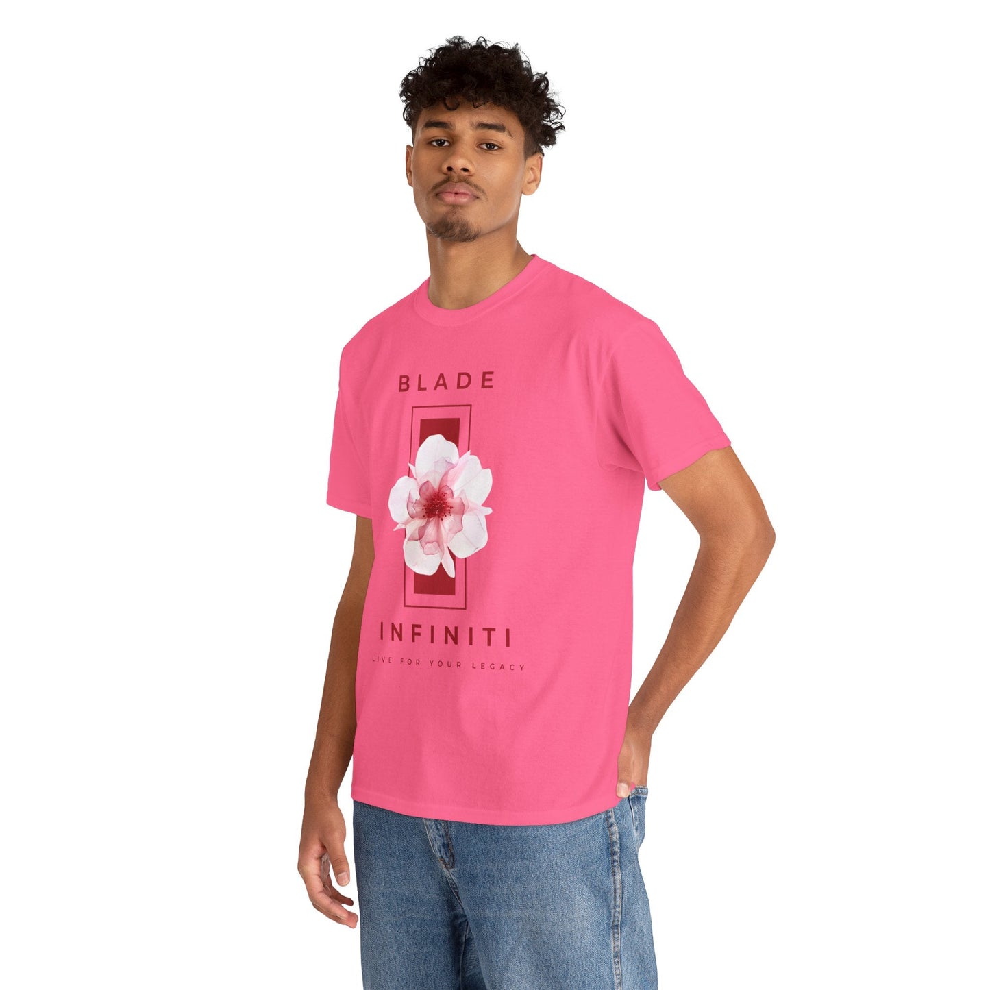 Essence of Infiniti Red/Pink Floral T-Shirt
