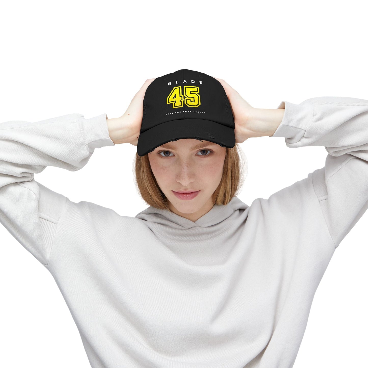 Blade 45 Golden Yellow /White Hat/Cap