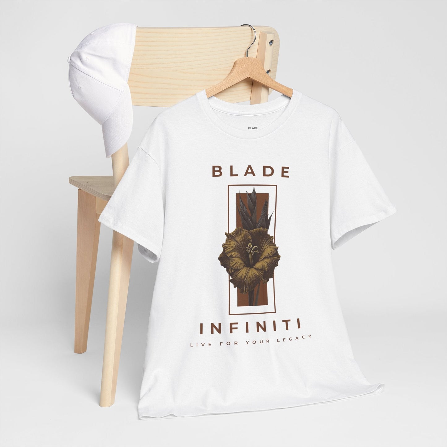 Essence of Infiniti Brown Floral T-Shirt