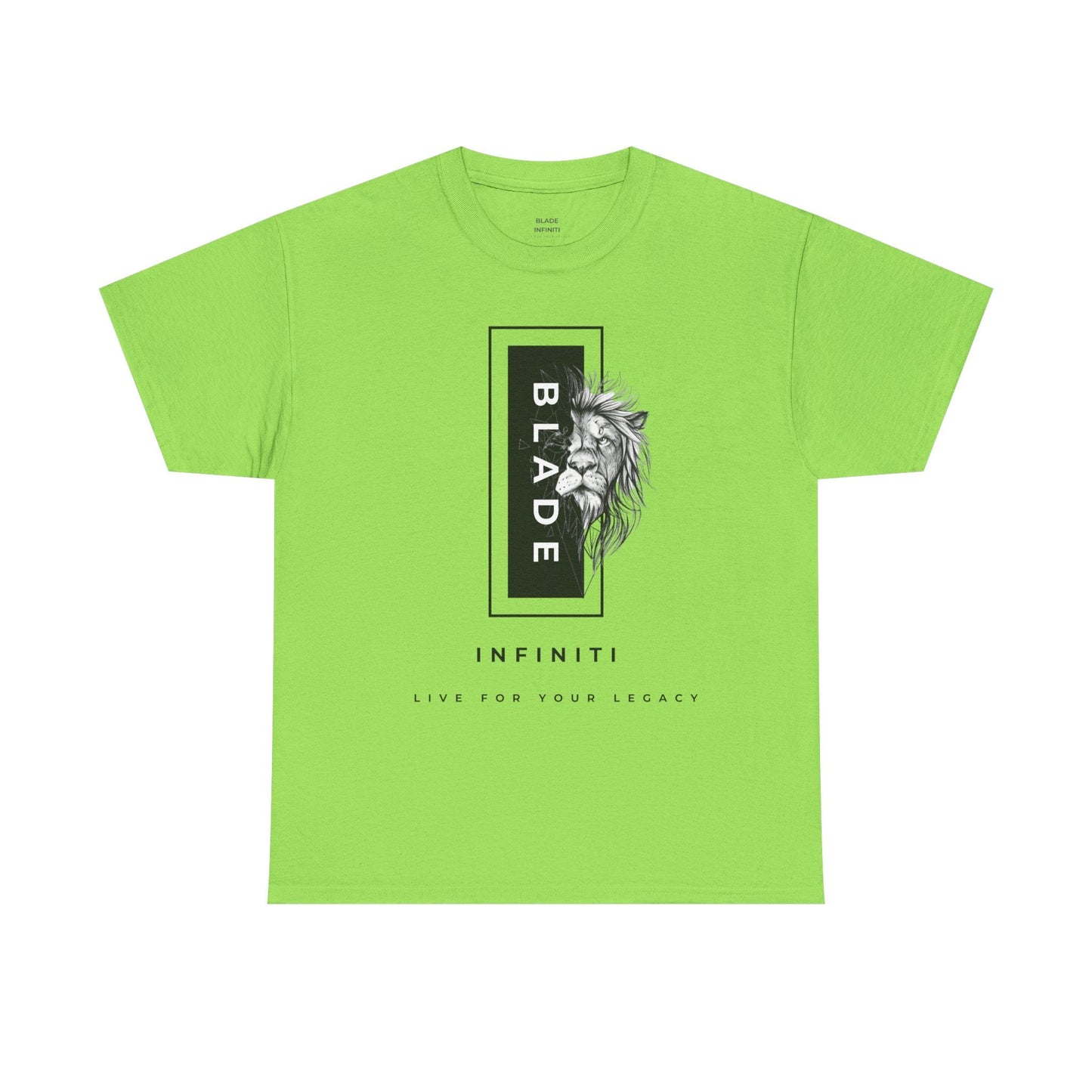 King Mane Legacy White/Black Lion T-Shirt