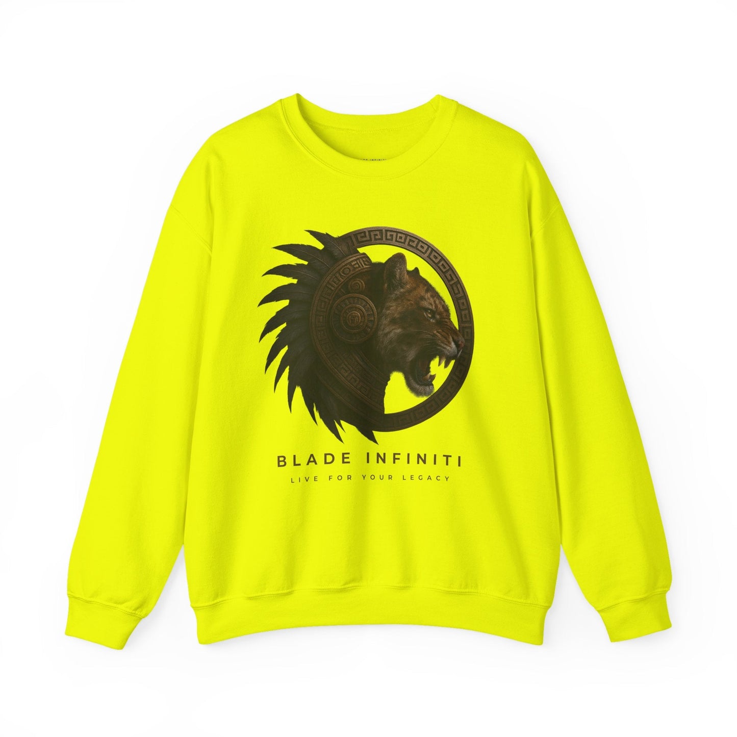 Aztec Tiger Unisex Crewneck Sweater