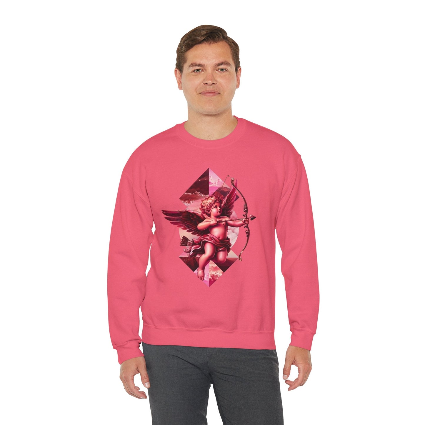 Cupid's Bow + Arrow - Love, Infiniti Unisex Crewneck Sweater