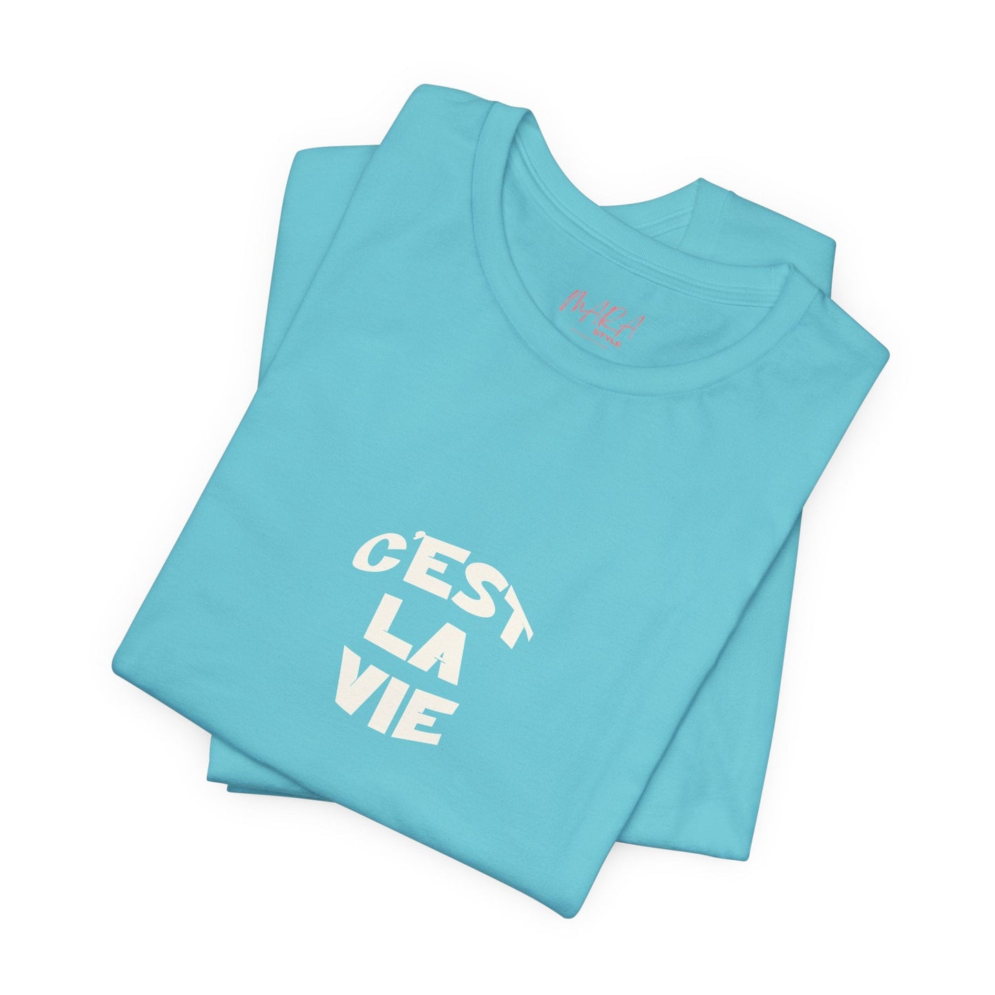 French C'est la Vie Ladies Tee