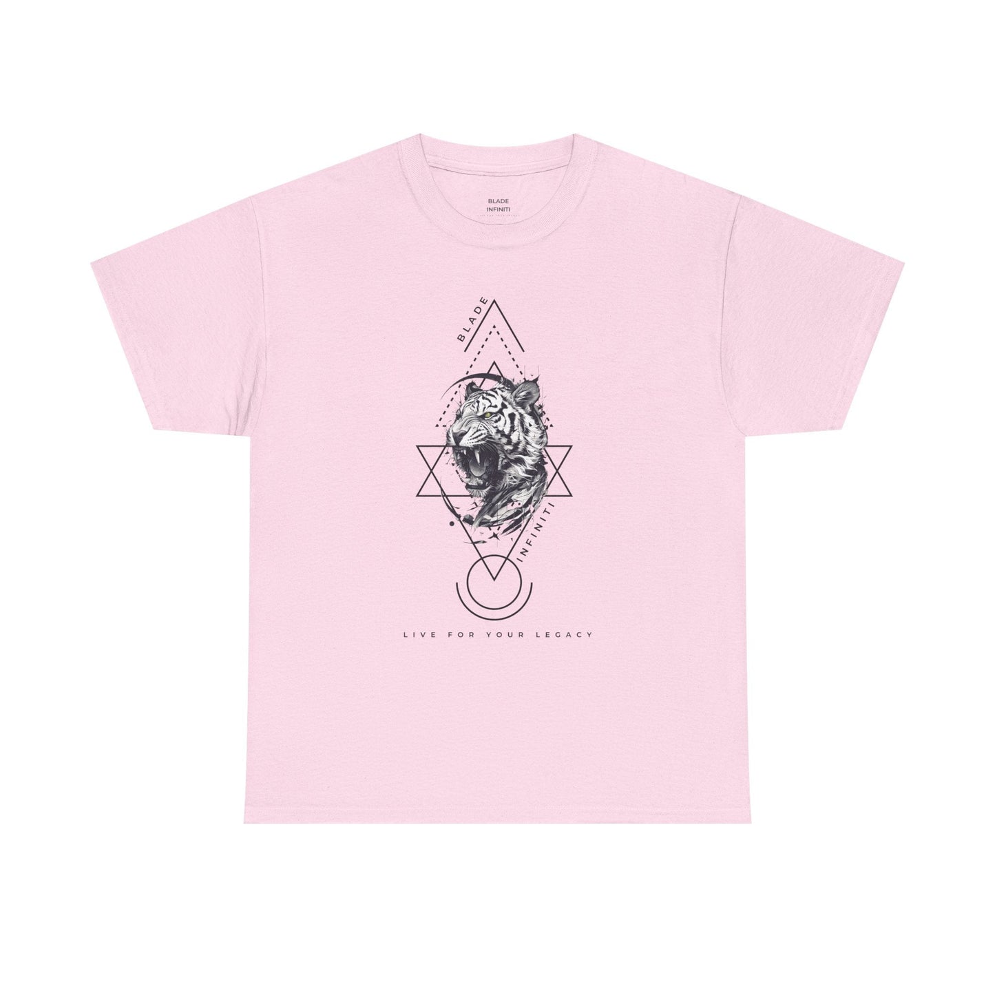 Geometric King Black TX Tiger T-Shirt