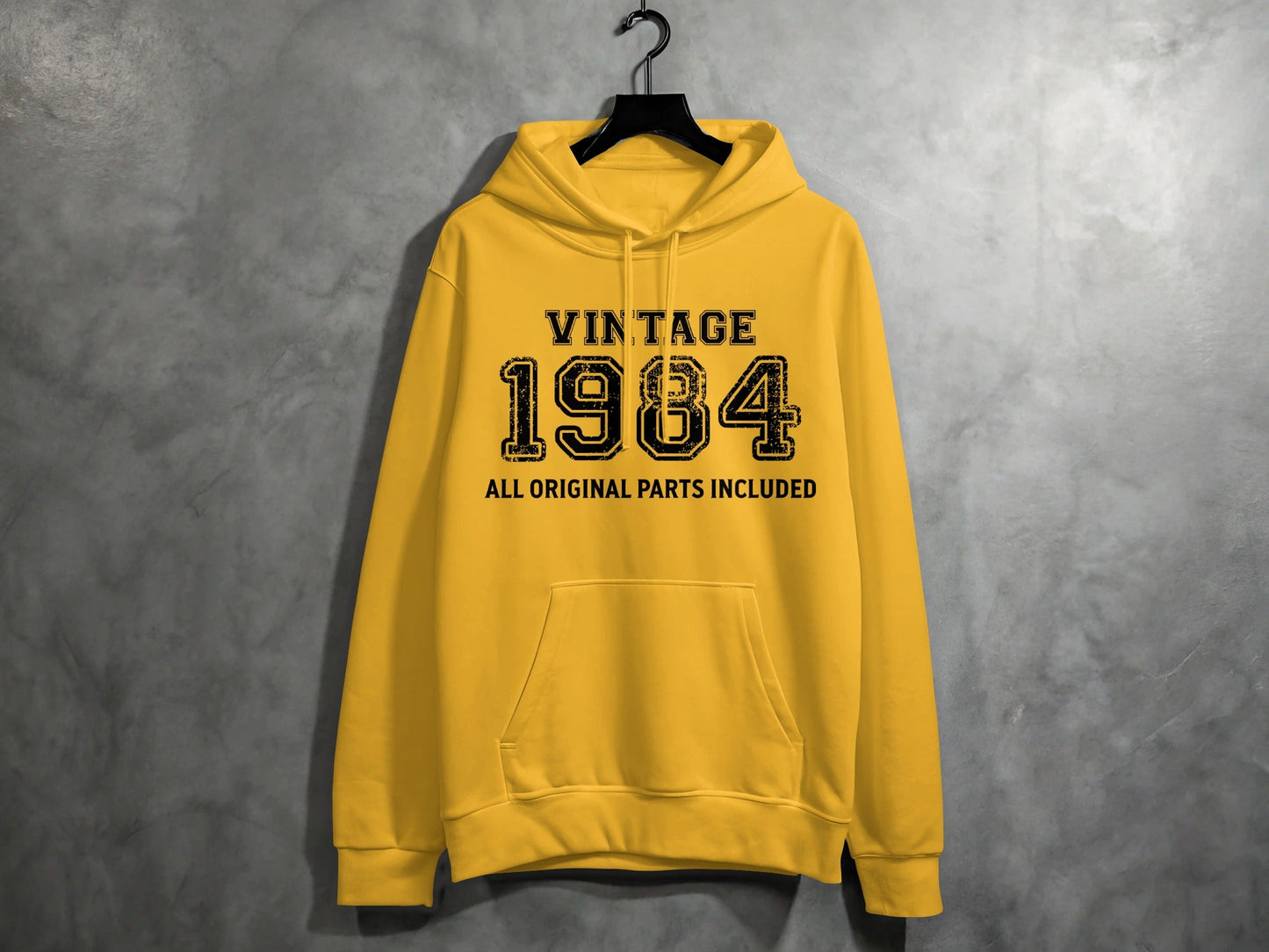 Vintage 1984 All Original Parts Included Design Hoodie