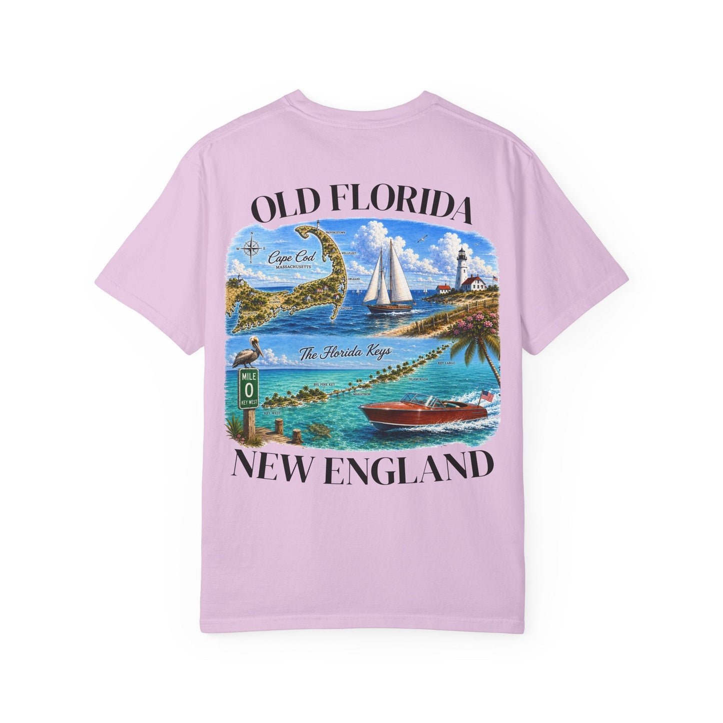 Cape & Keys "Old Florida New England" T-Shirt