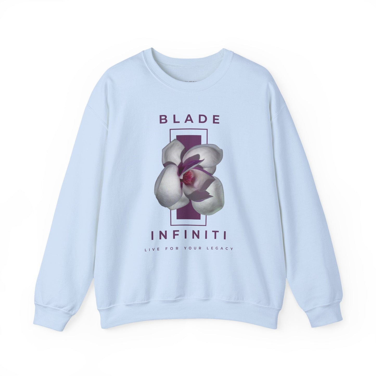 Essence of Infiniti Deep Acai Purple Unisex Crewneck Sweater