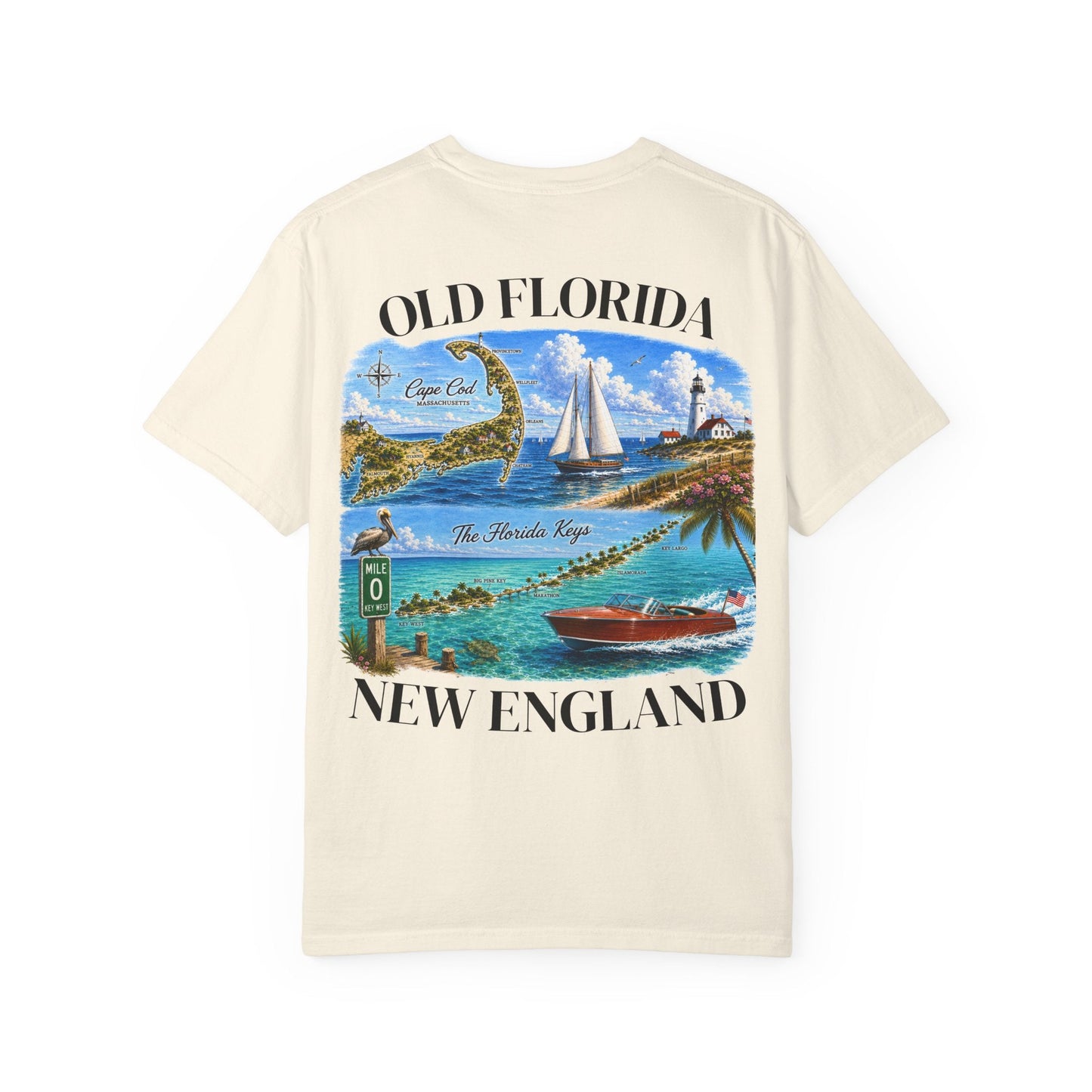 Cape & Keys "Old Florida New England" T-Shirt