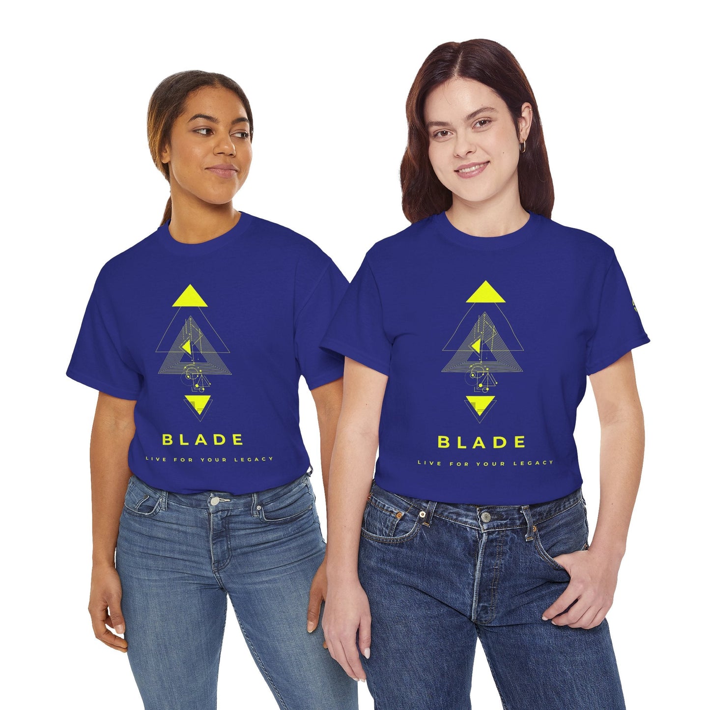 Geometric Odyssey Neon Green TX T-Shirt