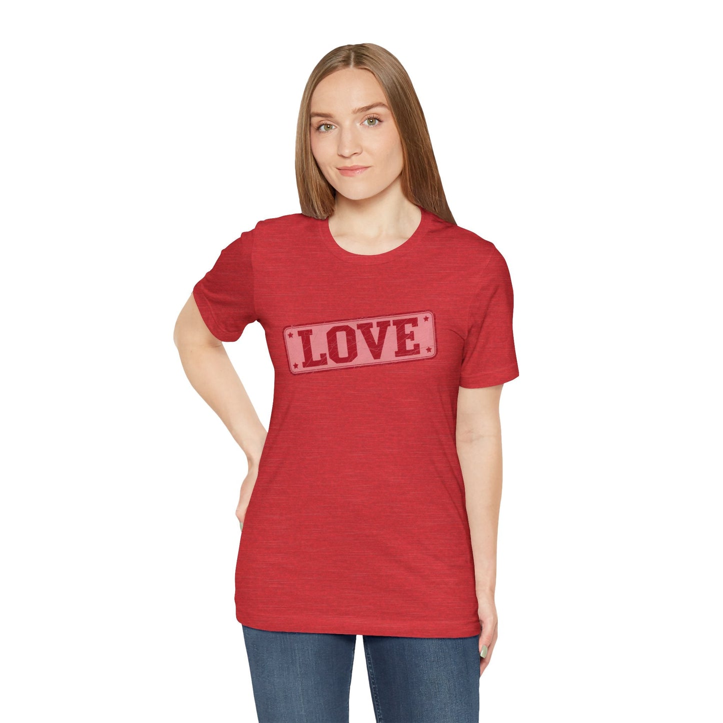 Love T-Shirt - Vintage Distressed Love Graphic Tee