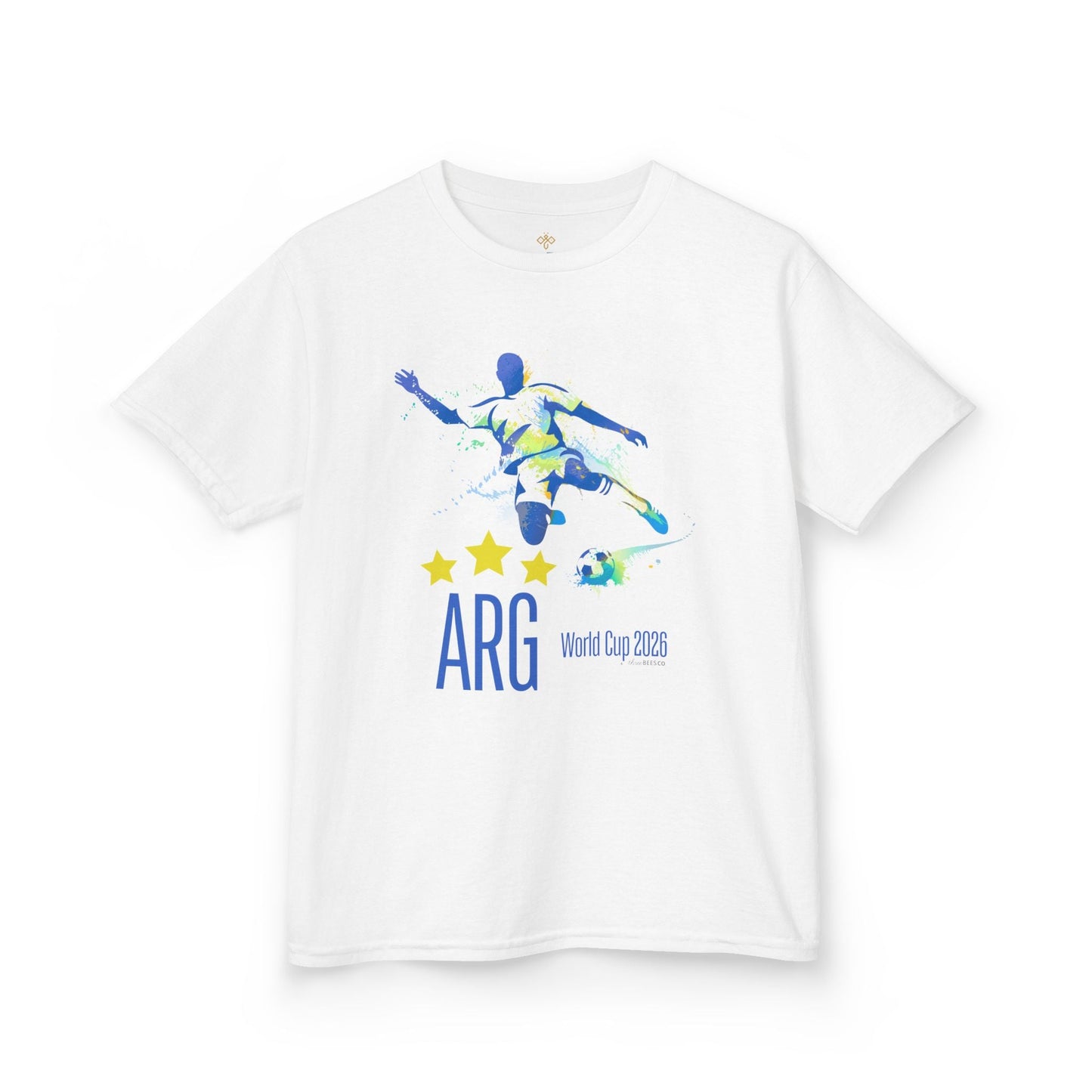 Kids Soccer Argentina World Cup 2026 Hive Tee