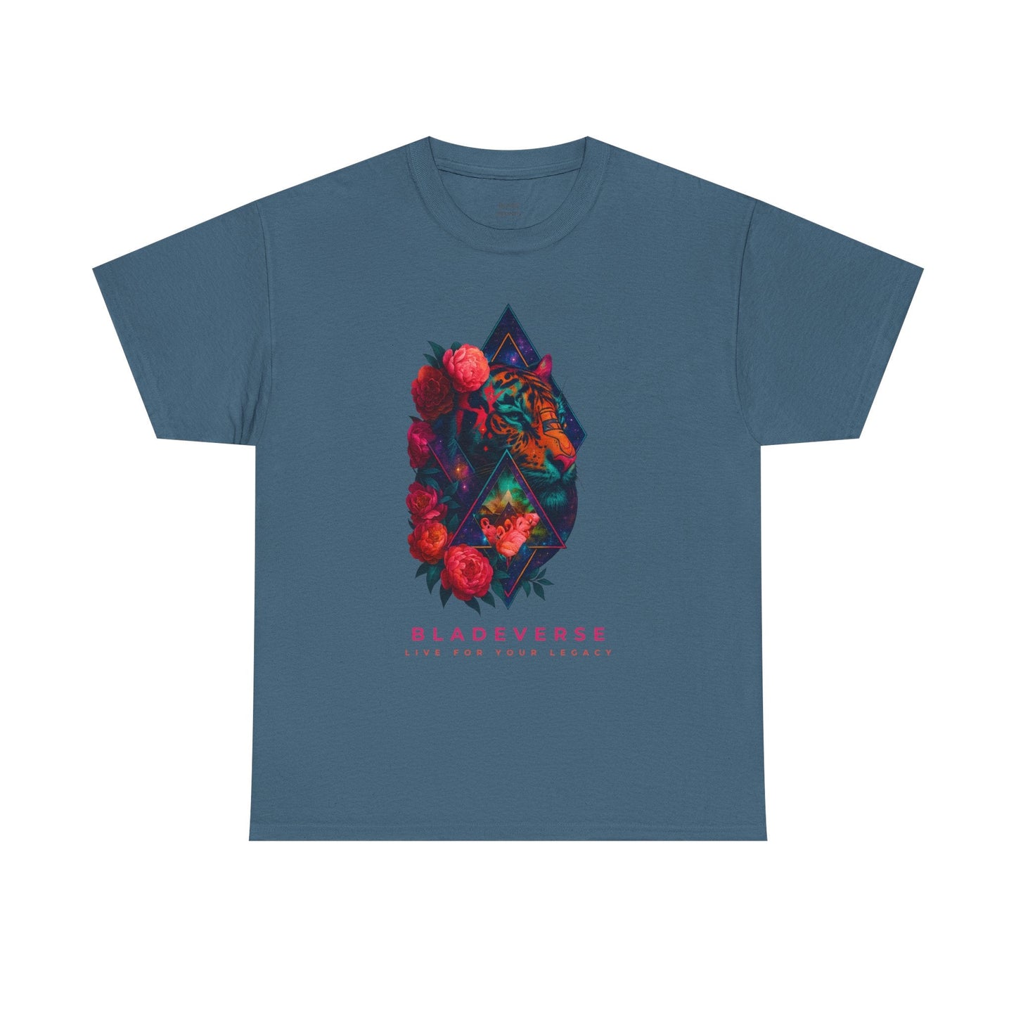 Bladeverse Galactic Floral Tiger T-Shirt