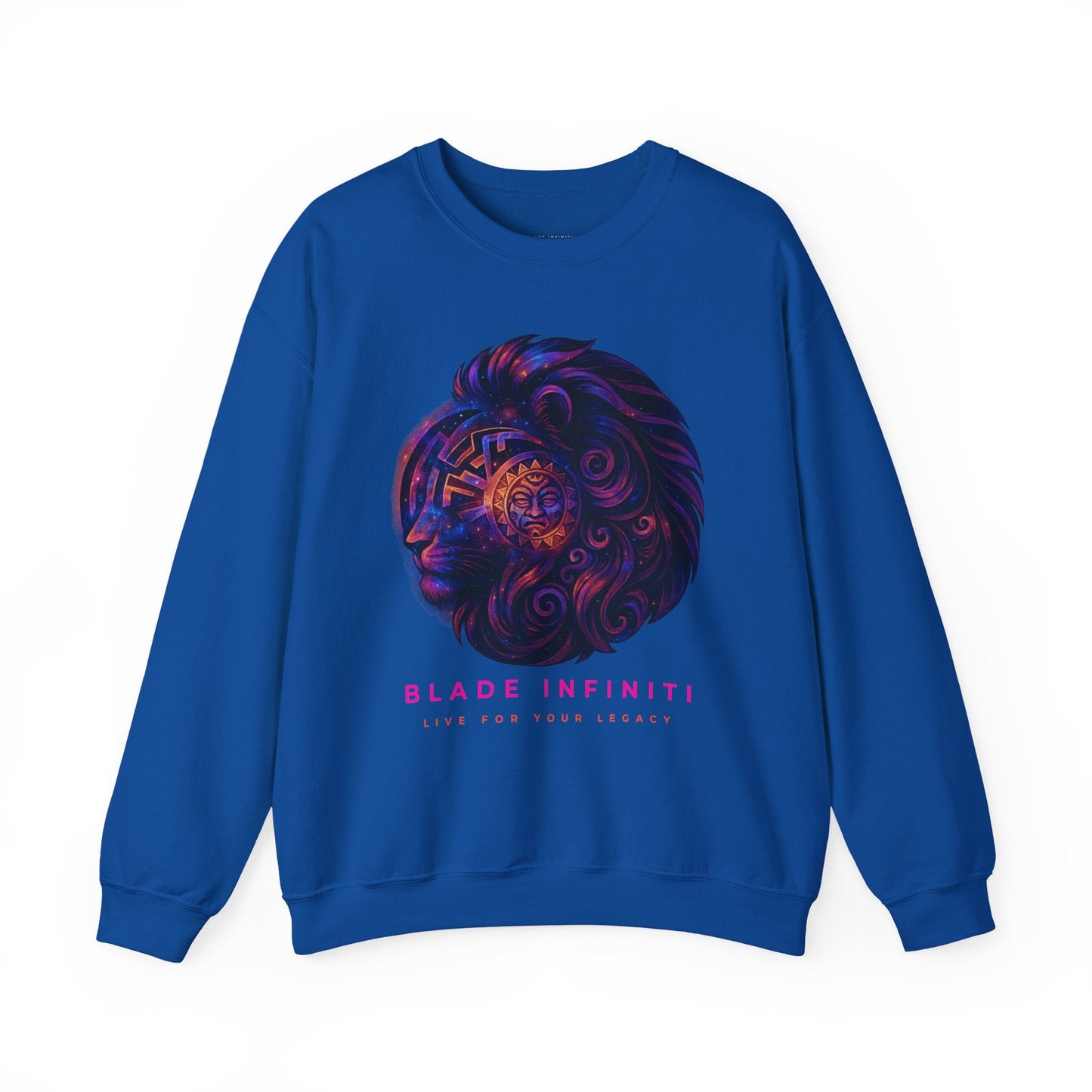 Aztec Lion V2 Unisex Crewneck Sweater