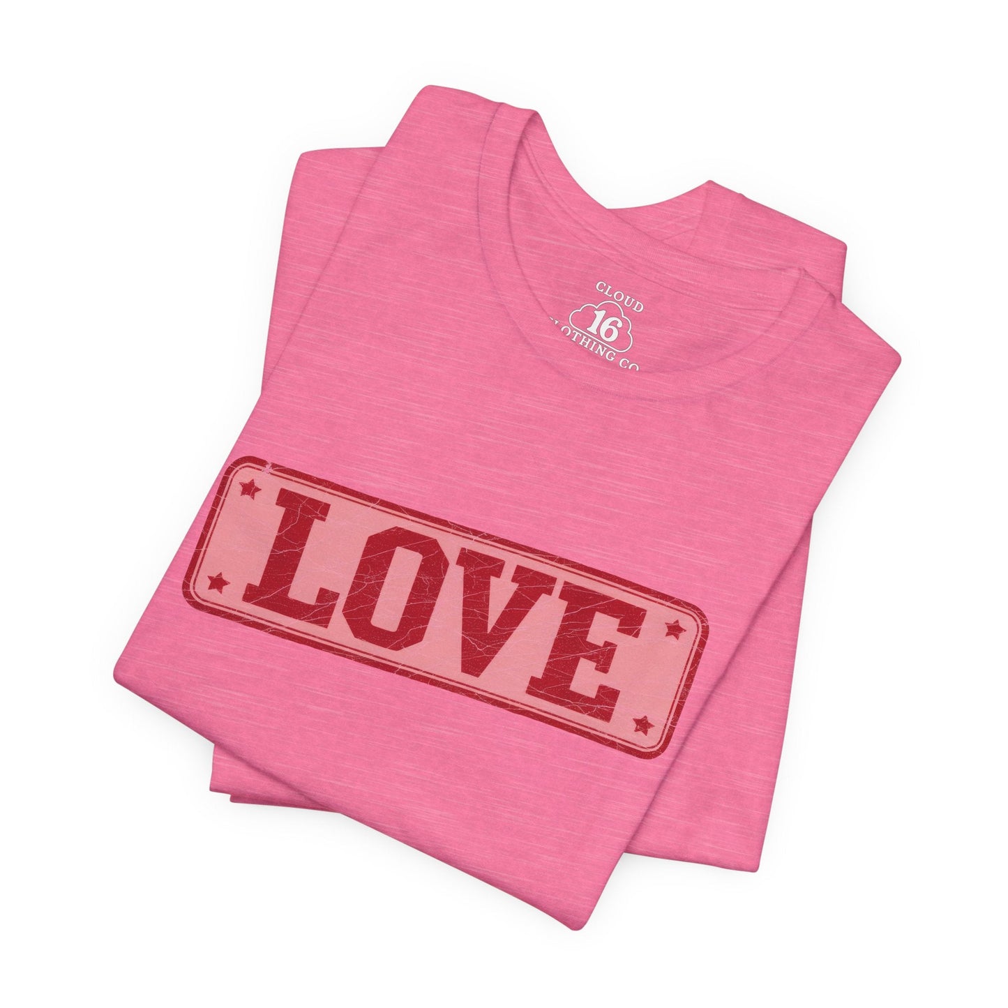 Love T-Shirt - Vintage Distressed Love Graphic Tee
