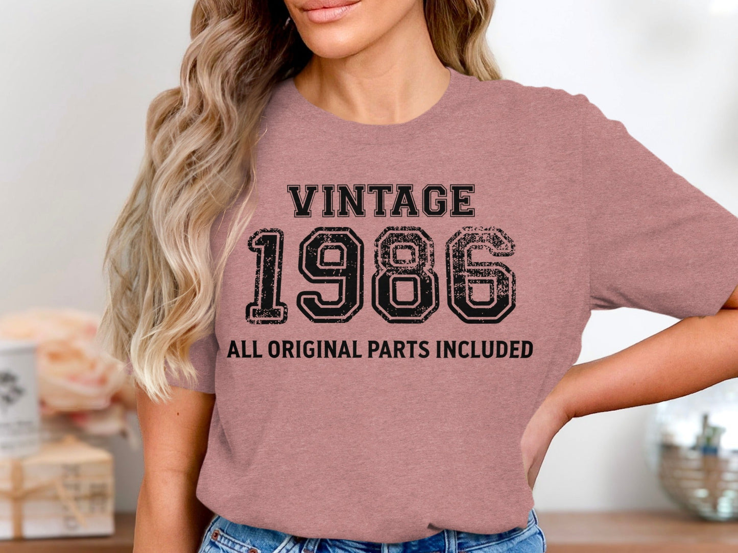 Vintage 1986 All Original Parts Included Birthday T-Shirt
