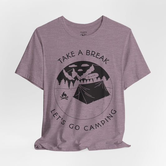 Relaxing Camping T-Shirt - Adventure Outdoor Apparel for Nature Lovers