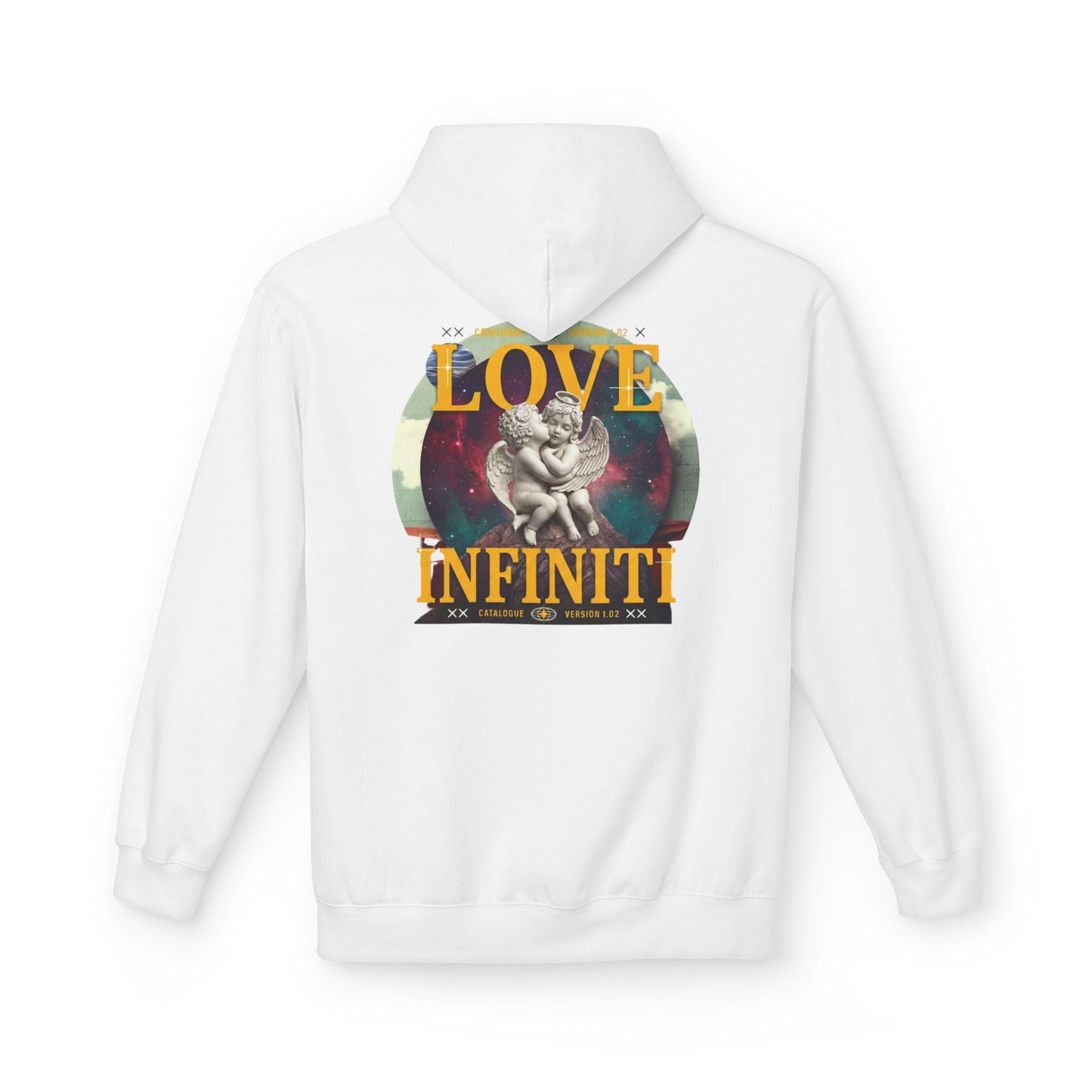 Celestial Love, Infiniti Unisex Couples Hoodie