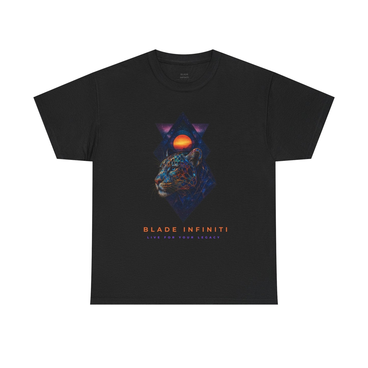 Bladeverse Galactic Mosaic Leopard T-Shirt