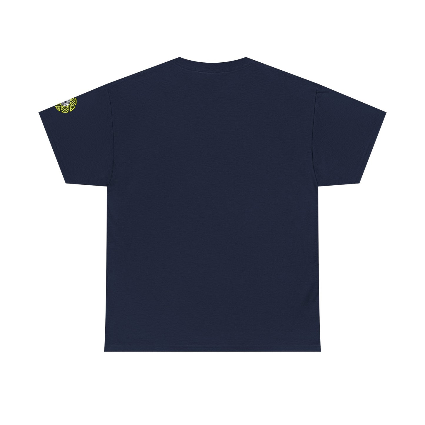 Geometric King Lion Neon Green TX T-Shirt