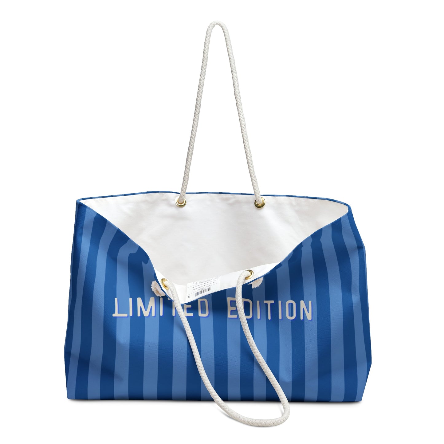 Blue Stripped Weekender Bag - Limited Edition