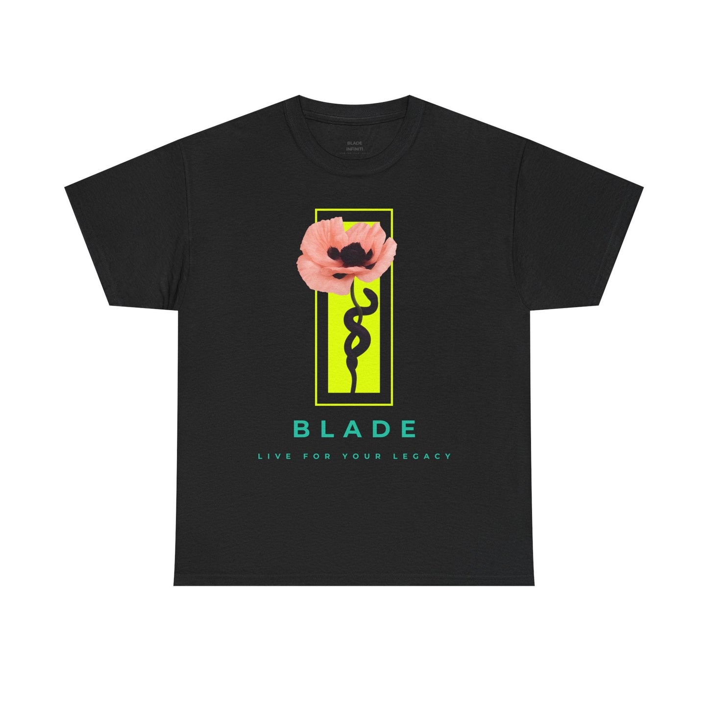 Venom Blossom Pink/Indigo/Neon Green Floral T-Shirt