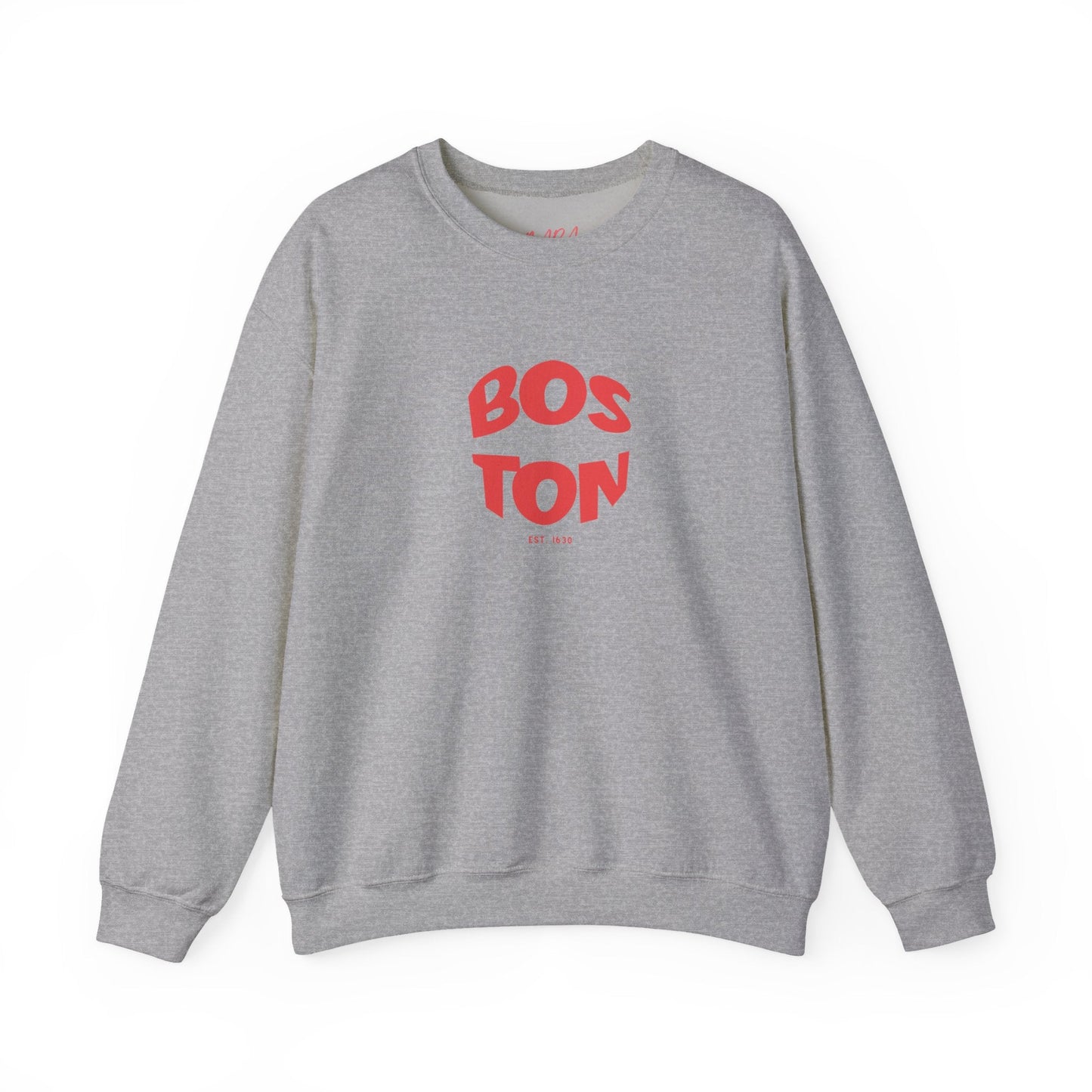 Cool BOSTON Crewneck Sweatshirt