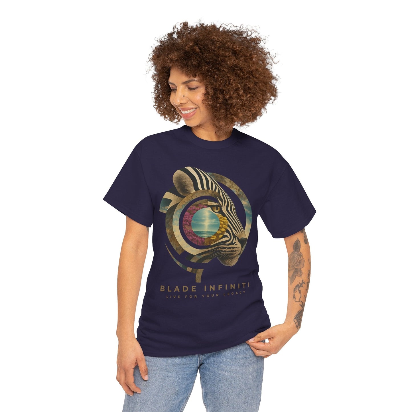 Safari Bloom Tiger T-Shirt