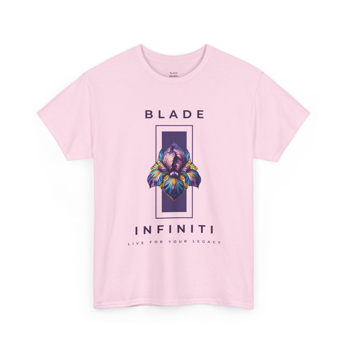 Essence of Infiniti Purple/Yellow/Teal Floral T-Shirt