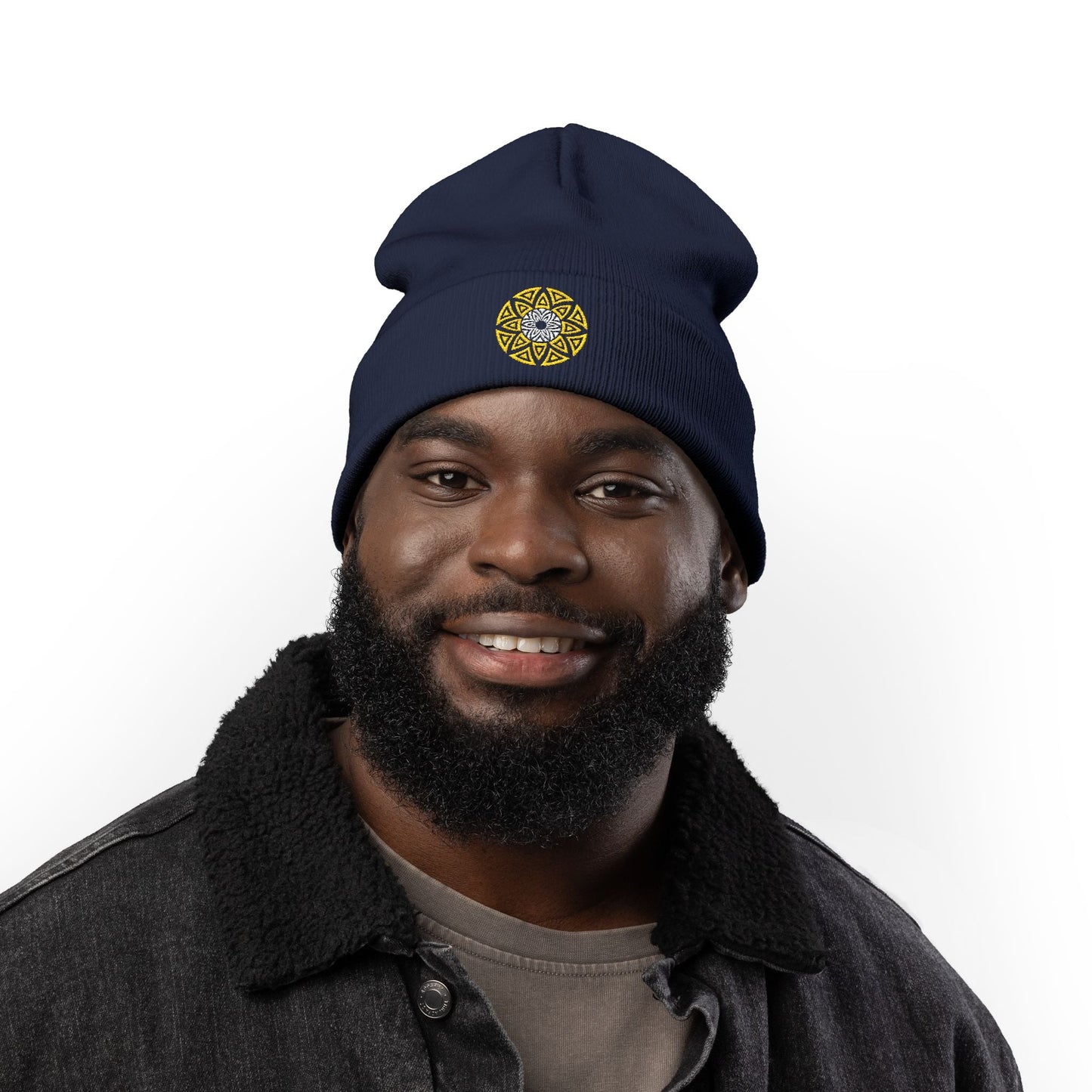 Ethereal Azteca Logo Knit Beanie