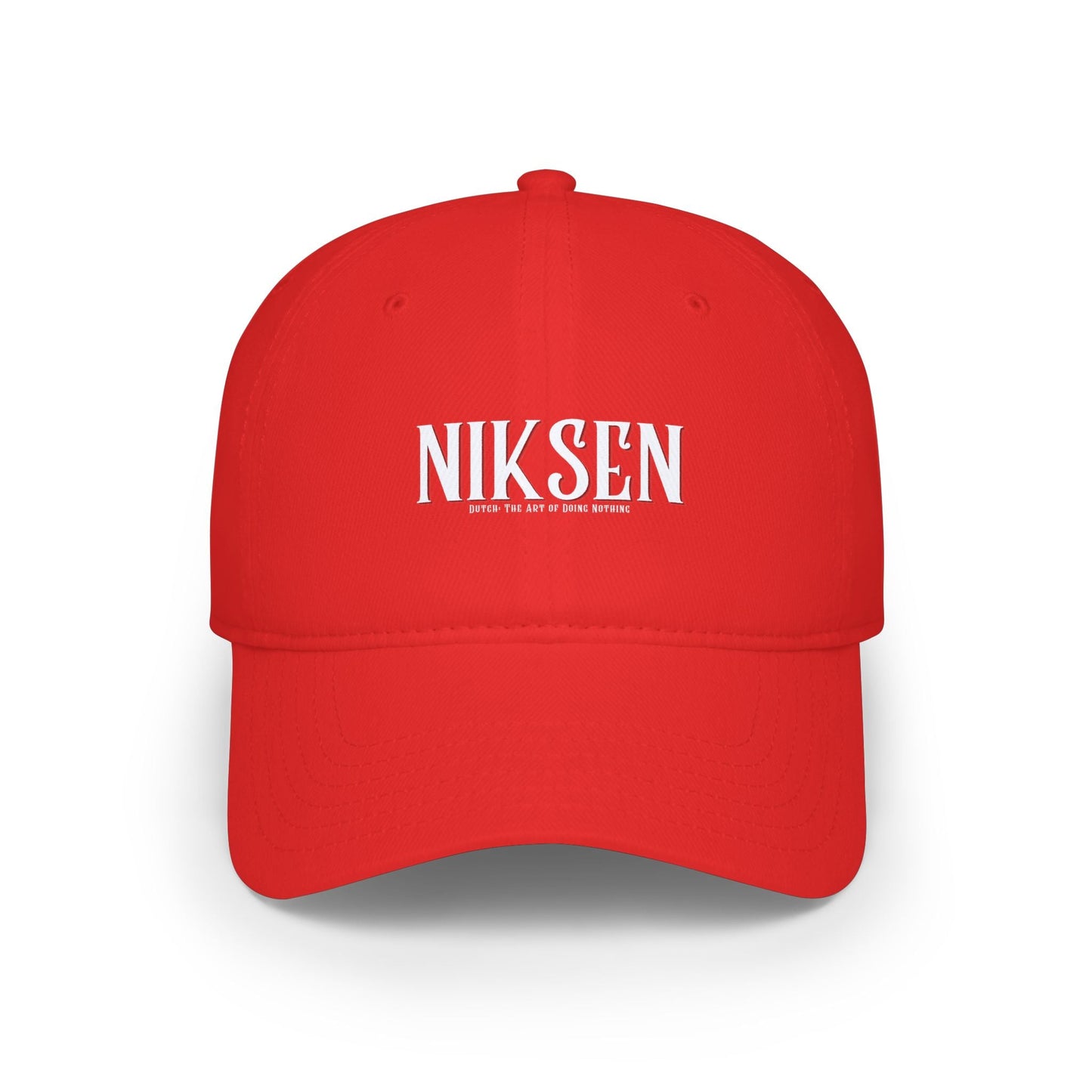 NIKSEN - the Dutch Art of Doing Nothing - Low Profile Baseball Cap