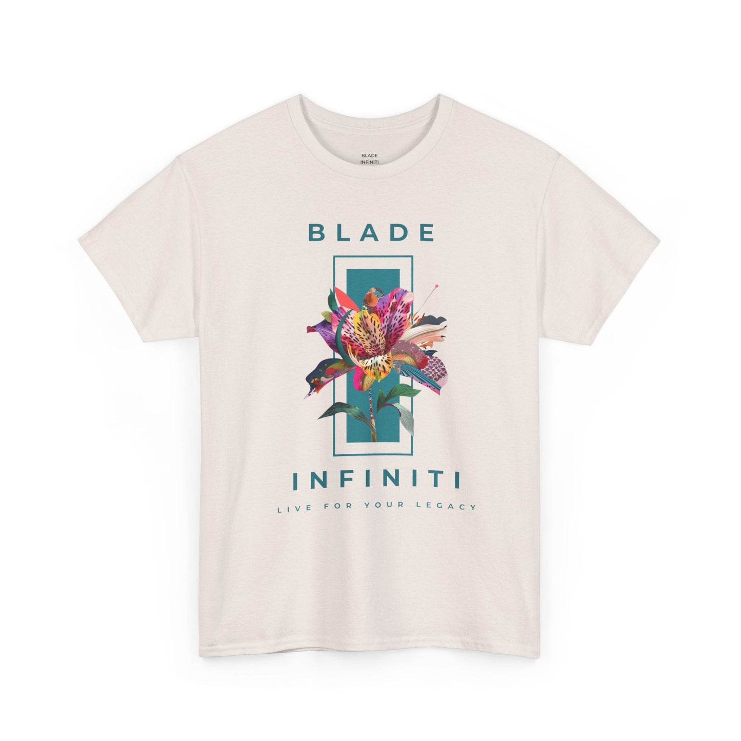 Essence of Infiniti Teal/Floral T-Shirt