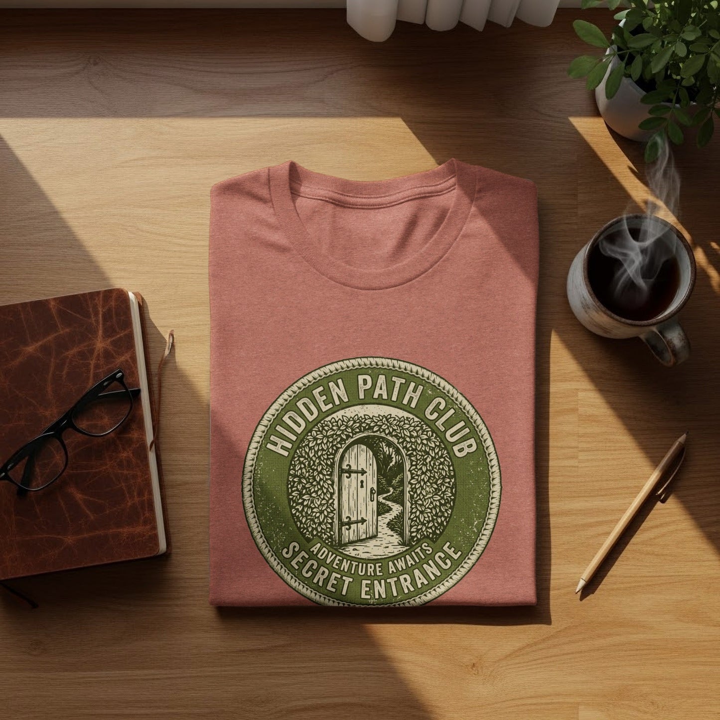 Hidden Path Club: Secret Entrance - Vintage Outdoor Apparel