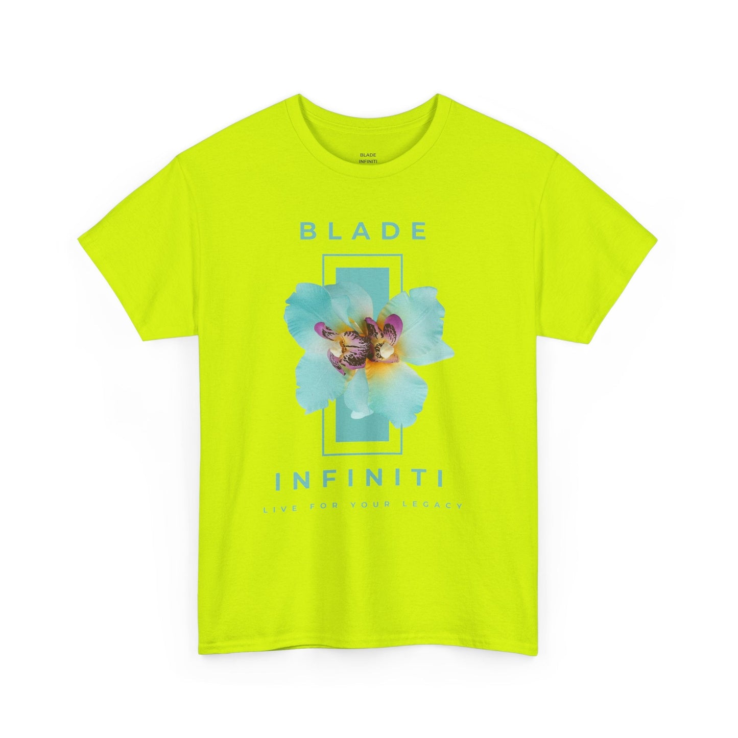 Essence of Infiniti Light Aqua Floral T-Shirt