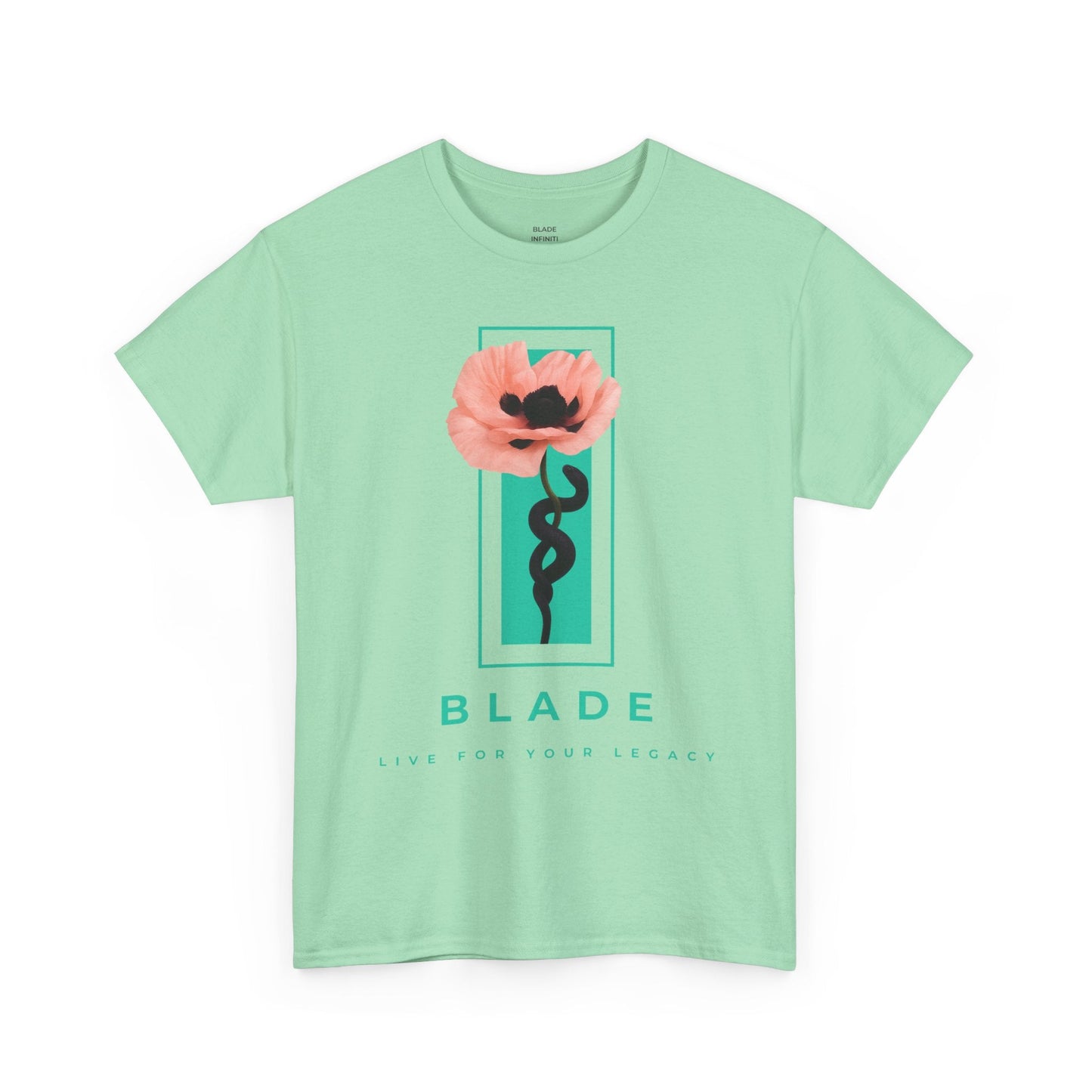 Venom Blossom Version 2 Pink/Indigo Floral T-Shirt
