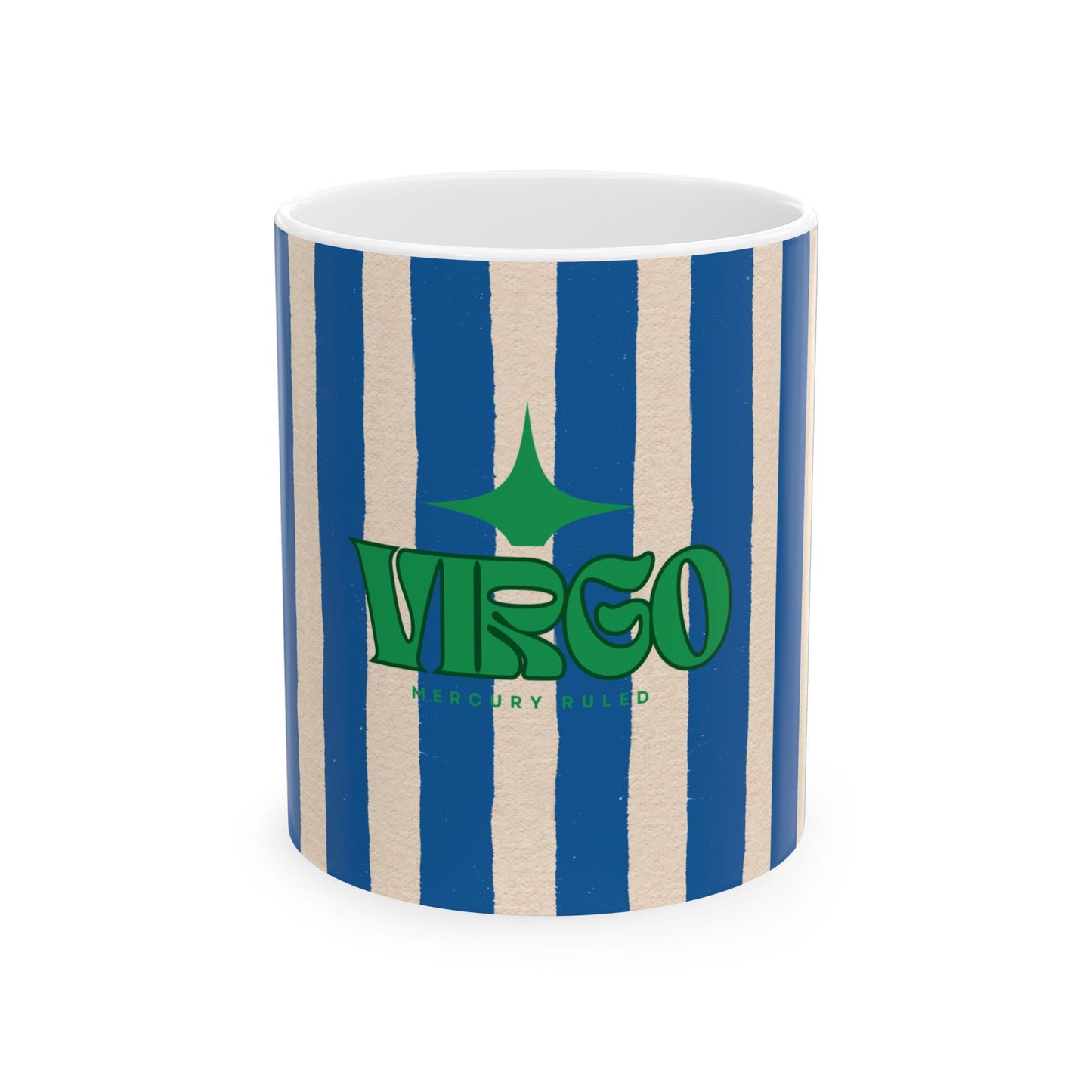 Astrological Wheel VIRGO Mug, Whimsical design