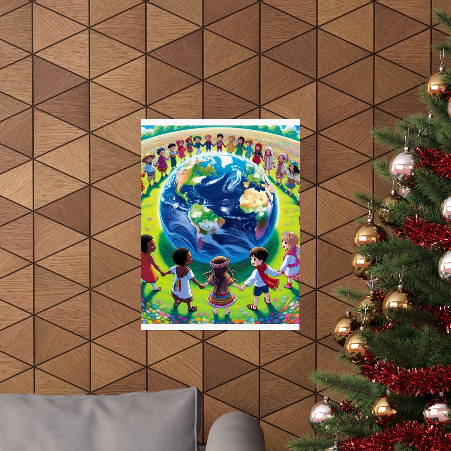 Peace And Love To The World Posters