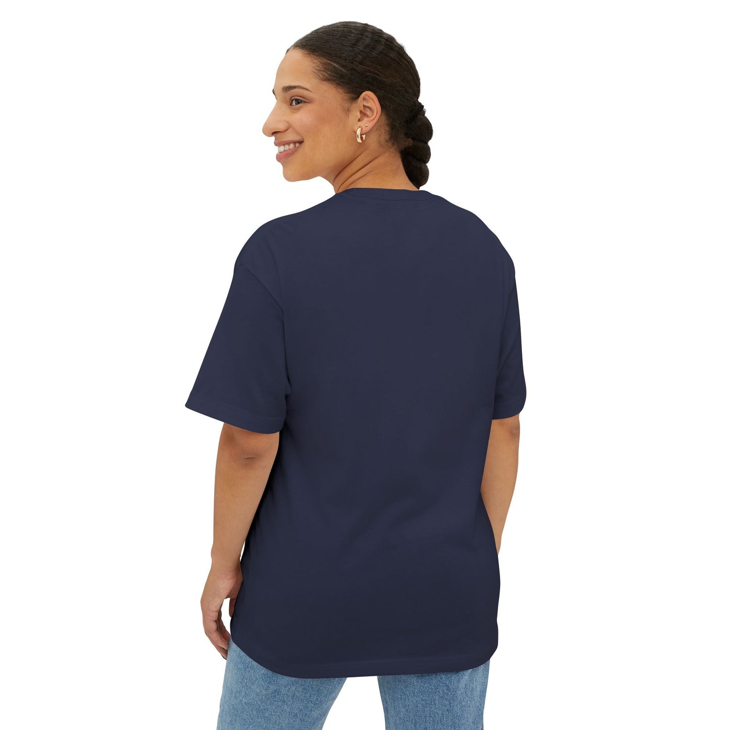 Boxy Oversized Ethereal Azteca Logo T-Shirt