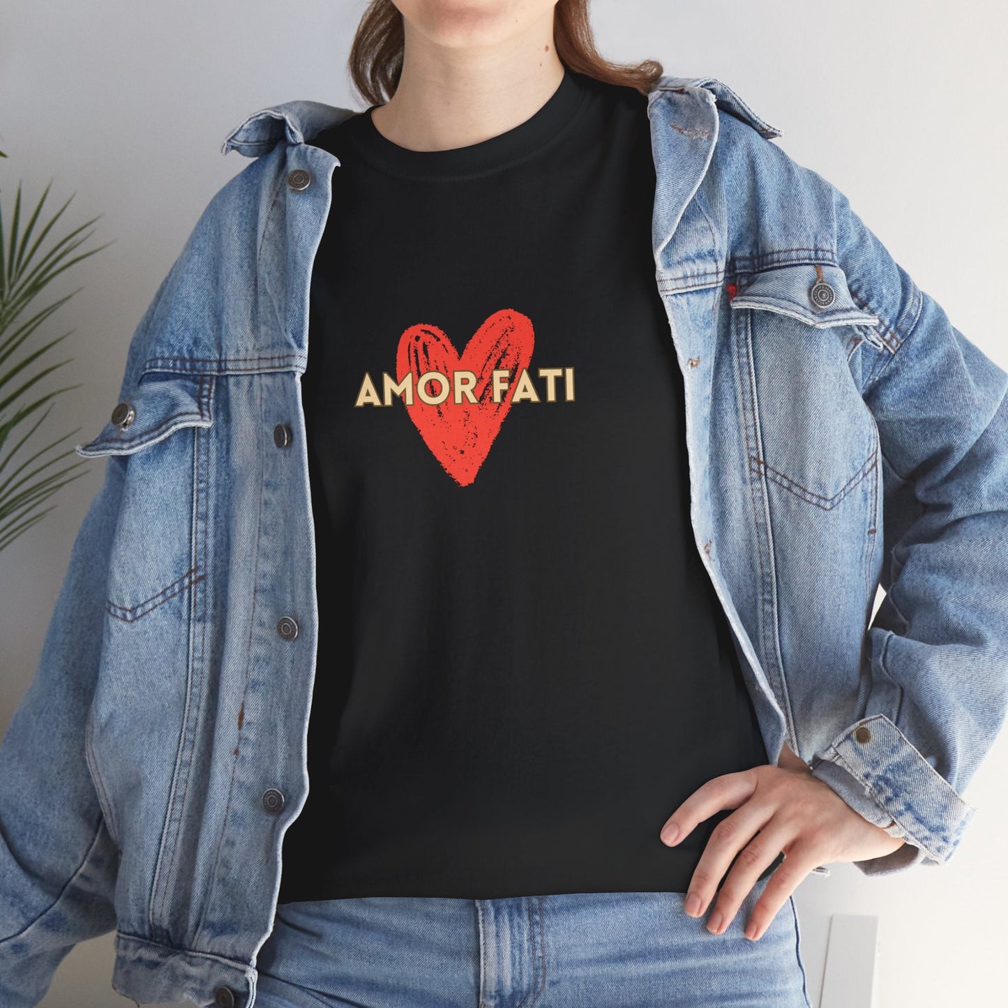 Amor Fati Unisex T-Shirt, Heavy Cotton Tee
