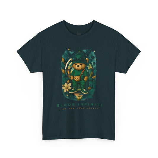 Galactic Jungle Teddy Bear/Nature T-Shirt