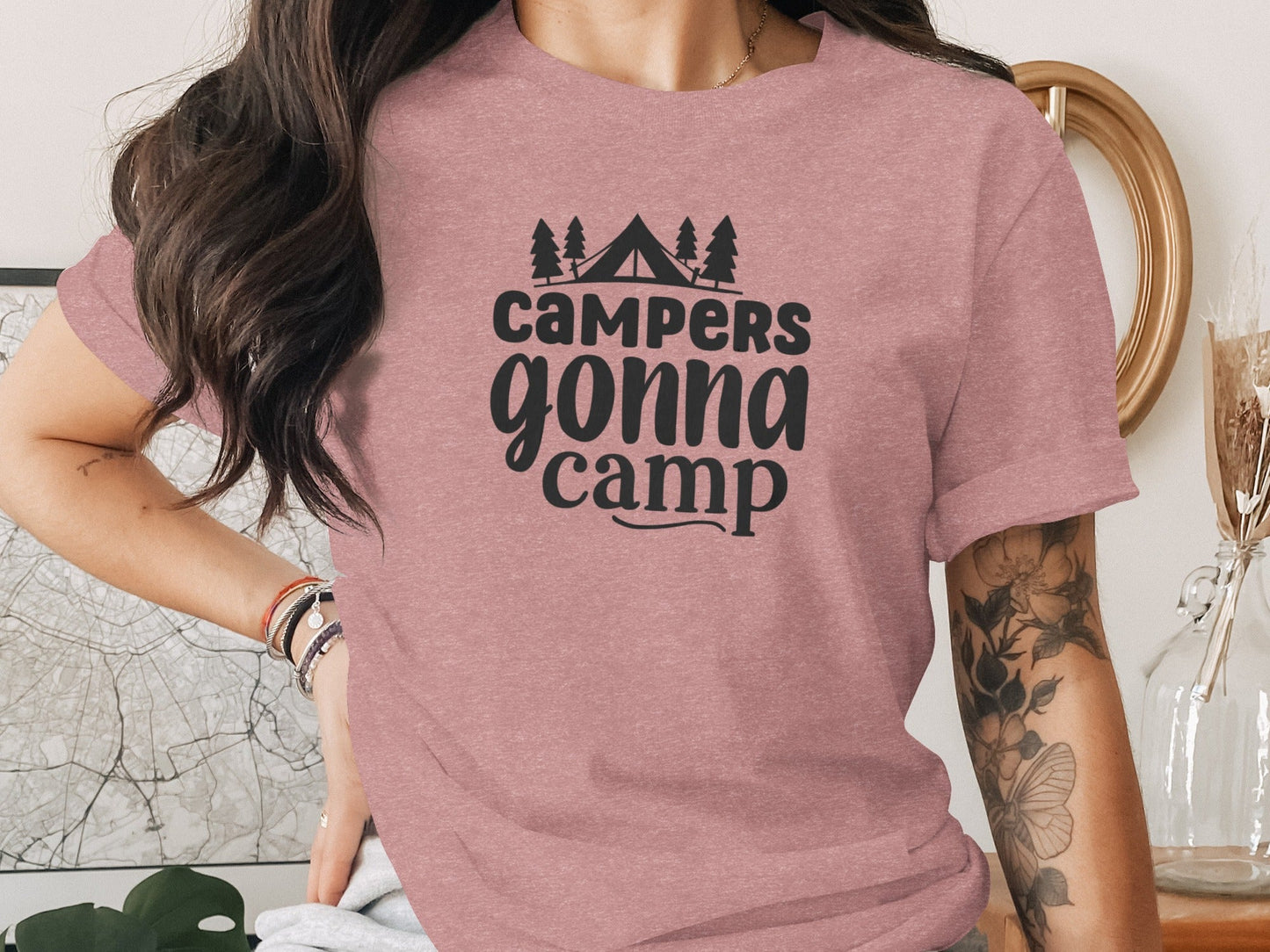 Campers Gonna Camp Camping Outdoor Adventure T-Shirt